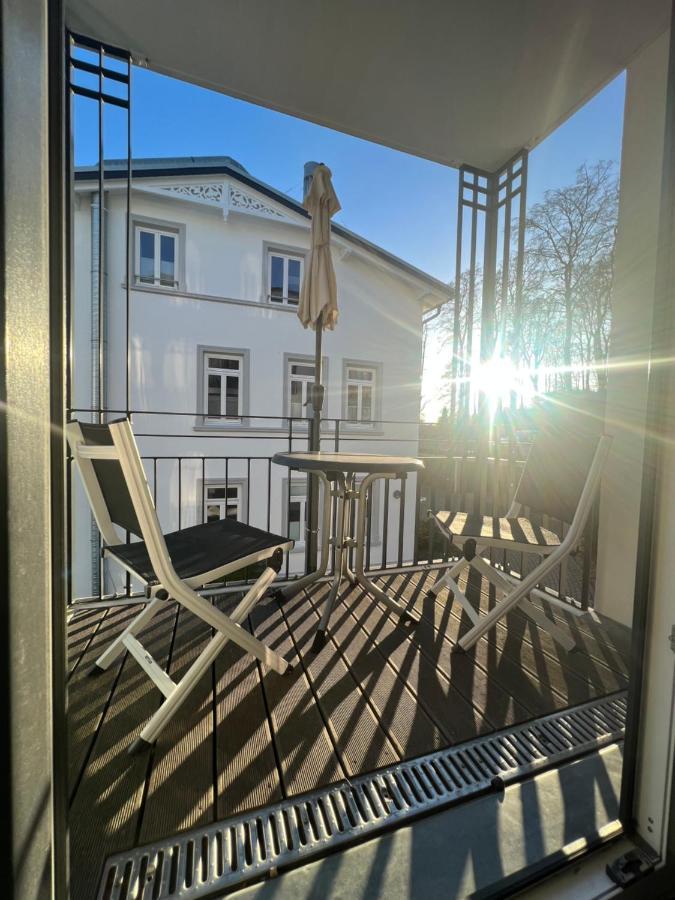 Villa Lena - Wohnung Perlmutt Sellin  Bagian luar foto